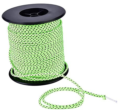 OKBY Zeltschnur Paracord Reflektierend Seil Meterware - Zelt 50m Outdoor Camping Markise Reflektierende Guyline Guy Schnur
