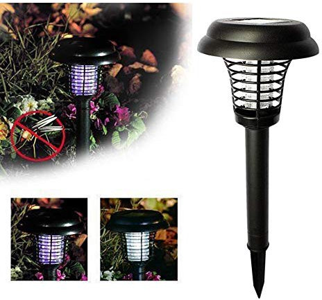 TSYMQ Solar Powered Mosquito Killer Lamp Bug Insect Killer Lamp Repellent for Garden Patio Yard Lawn