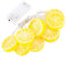 Serlium 1,5 m Funkelnde Lichterketten Lichterketten, Indoor Zitrone Twinkle Light Dekoration,Christbaumschmuck Fenster Weihnachtsbeleuchtung für Weihnachten,Partys,Hochzeit (10LED)(Zitrone)