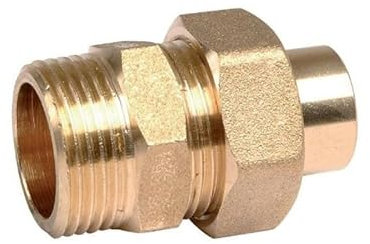 Raccord 3 pièces mâle 341 GCU (22 X 3/4)