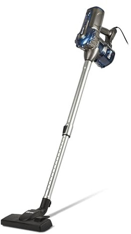 Girmi AP74 Aspirapolvere e scopa elettrica, 600W, Alta potenza aspirante 15 kPa, Sistema Ciclonico, Senza sacchetto, Filtro HEPA, Doppio filtro, Accessori inclusi