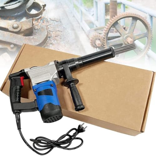 Scrostatore Elettrico Ad Aghi Scalpello a getto pneumatico da 1100 W ad alta potenza di livello industriale, pistola per la rimozione della ruggine, scalpelli a getto per la rimozione di rug