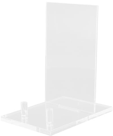 Yardenfun Supporto Acrilico per e Libri Cavalletto Compatto e Robusto per Foto Piatto e Menu Organizer Versatile e Ufficio