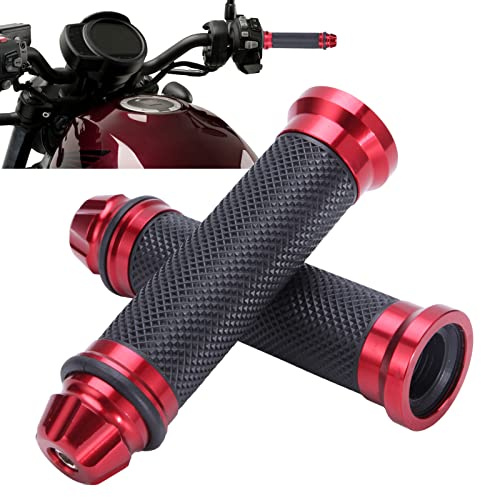 7/8 Manopole per moto in gomma Manubrio per scooter Bici sportive Street Bike CBR600RR CBR1000RR Shadow Ninja GSXR