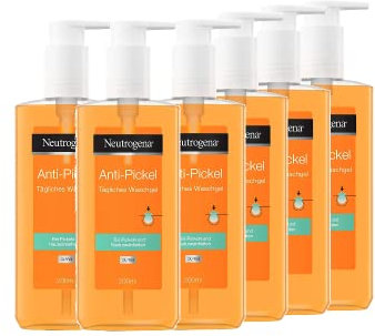 Neutrogena Anti-Pickel Tägliches Waschgel 6x 200ml