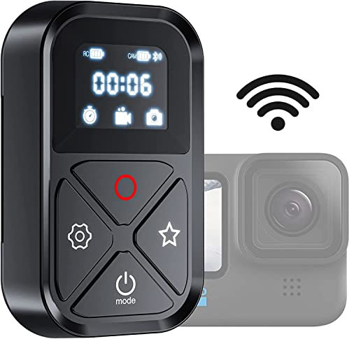 TELESIN Telecomando senza fili Bluetooth compatibile con Gopro Hero 13 Hero 12 Hero 11 Hero 10 Hero 9 Hero 8 Max telecomando per fotocamera impermeabile con cinturino da polso