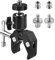 DesertBoy Super Clamp, Super Clamp con Filettatura 1/4 e 3/8, Morsetto per Treppiede a Testa Sferica, Super Morsetto, Morsetto Treppiede, con Testa a Sfera, per Fotocamere, Flash Light, Treppiede