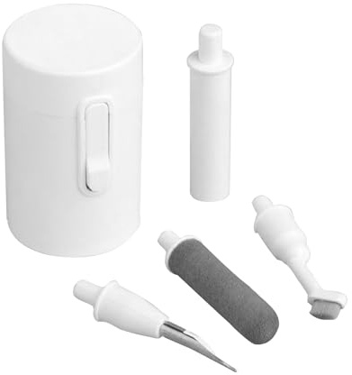 Verktyg för rengöring av laddningsport | 4,3 x 2,8 x 2,8 cm multifunktionell hörlursborste | bärbart rengöringsset för trådlösa hörlurar, smartphone-laddningsportar, kameralins, daglig G
