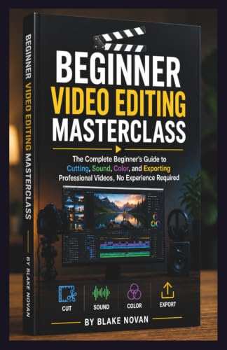 Beginner Video Editing Masterclass: The Complete Beginner's Guide to Cutting, Sound, Color, and Exporting Professional Videos — No Experience Required