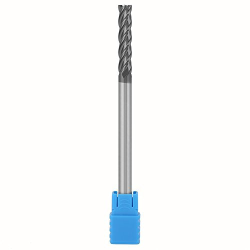 1 stück HRC45 Hartmetall 4-flöte Schaftfräser CNC Fräser 6mm Durchmesser x 100mm Länge Werkzeuge Zubehör MEHRWEG VERPACKUNG socialme-eu
