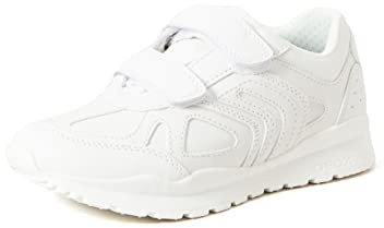 Geox J Pavel C, Sneakers Niños, Blanco, 37 EU