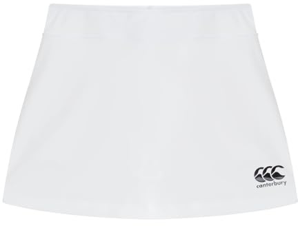 Canterbury Kid's Plain Team Skort, White, Age 12 (L)