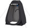 TUKAILAI Tente de Toilette Pop Up Camping Anti-UV, Tente de Douche Portable pour Plage Pêche Randonnée Bain L'extérieur, avec Un Sac de Transport 120 x 120 x 190 cm, Noir