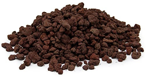 Chlorophilla Lapillo Vulkanischer Gartenstein, Vulkan-Lapilli, ideal zum Mulchen, Steine zum Befüllen von Töpfen, Steinen und Kieselsteinen für Aquarium 4 Liter