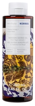 Korres Gel de ducha de aloe vera y tomillo cremoso hidratante 250 ml