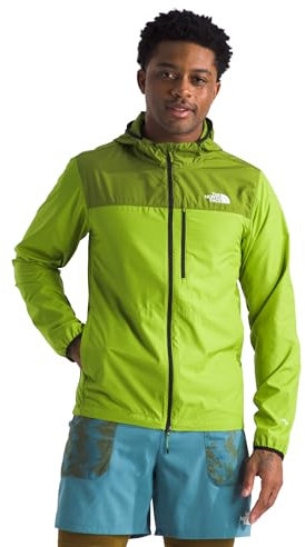 The North Face Higher Wind Veste de course pour homme Meadow Grass/Oak Green S