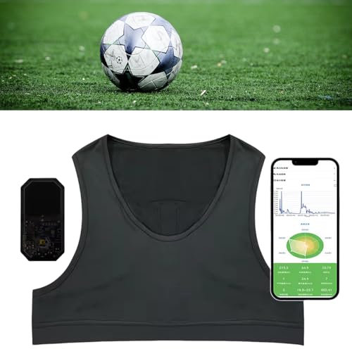 Lubeby Smart Rastreador de Actividad de fútbol, Control de aplicación, Dispositivo de posición portátil (M/85-96 cm)