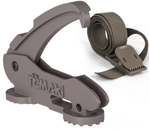 Tomaki Saddle Hunting Bow Hanger Hook, Bow Hangers for Hunting, Saddle Hunting Accessories for Tree, Ideal for Hanging a Bow, Backpack, Hunting Accessories-Comes with a Strap-1 Pack