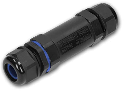 world-trading-net - Kabelmuffe/Verbinder 5-polige, für Kabel bis 6mm², Maximalbelastung 450V/30A, wasserdicht, IP68