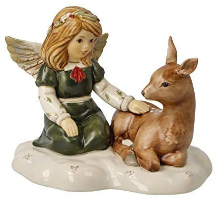 Goebel 66-704-45-1 - Figura Decorativa navideña (Porcelana, 13,5 x 10,5 x 10 cm), diseño de ángel