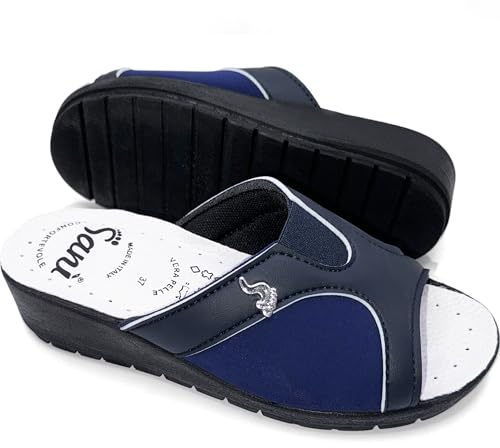 Ciabatte per Alluce Valgo Pantofole Donna con Sottopiede Anatomico Automodellanti Sandali Estivi da Lavoro Casa Sabout Scarpe Aperte (36)
