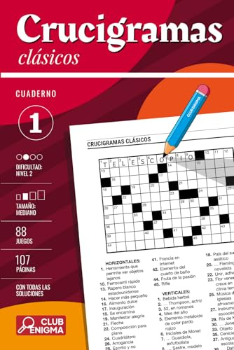 Crucigramas clásicos - Cuaderno 1