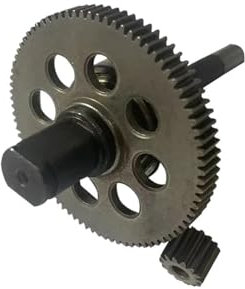 LOOwAH Outil tronçonneuse scie à Main scie forestière Petit engrenage Compatible avec Moteur sans balais 14 Dents de Type 550 Ensemble d'engrenages avec Arbre Mini engrenage Universel