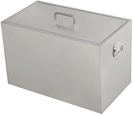Water Bath Canner, 50L/13.2 Gal Stove Top Canner Pot Stainless Steel Large Stock Pot Flat Bottom Brushed Canner w/2 Canning Racks for Tomatoes Pickles Berries & Fruits