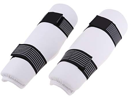 SM SunniMix MMA Profesional Taekwondo Sparring Gear Shin Protector Protector De Piernas para Artes Marciales Kickboxing Karate, Universal para Hombres, Mujeres, J