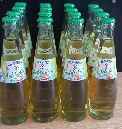16 Flaschen a 0,25 l Apfelschorle Gourmet Gerolsteiner inkl. Mehrweg Pfand