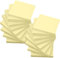 16 Blöcken 1600 Stück Haftnotizen Kanariengelb, 76 x 76 mm Klebezettel Wiederaufklebbar Sticky Notes für Büro Haus