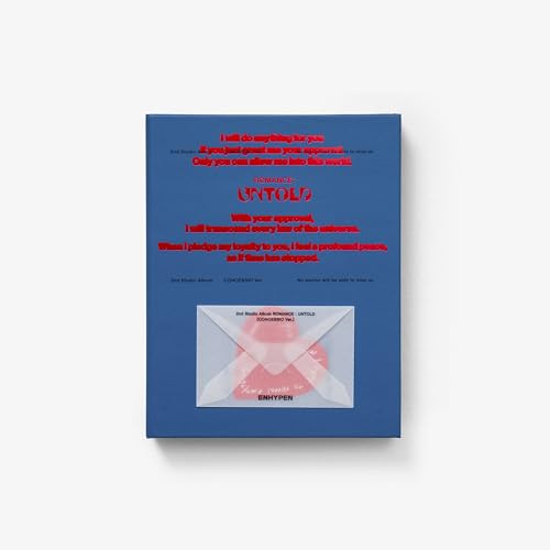 ENHYPEN ROMANCE : UNTOLD 2ème album complet (Standard Concessio Ver)