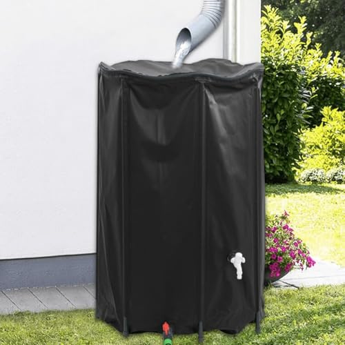 Depósito de Agua Plegable con Grifo PVC 1000 l,Sistemas de riego-156001