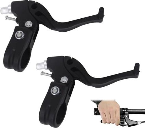 ZhongShuang 1 Paar Bremshebel fahrrad，Bremshebel Für Fahrrad,Fahrrad Handgriff Bremse Für Bike Meisten Fahrräder