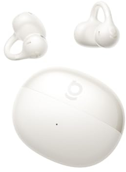 Baseus Bowie MC1Open Ear Clip On Headset 40H, adaptiv komfort, anti-drop-design, anpassningsbar impuls stötbeständigt ljud basboost, anpassningsbar brusreducering, samtal, IP57