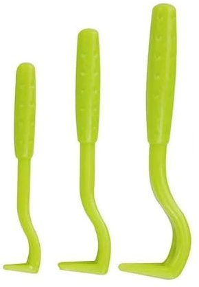 ZQWDDE ZQITONE - Extractor de garrapatas (3 unidades) - Herramientas para eliminar garrapatas + tarjeta de identificación de garrapatas - para personas, perros y gatos (verde)