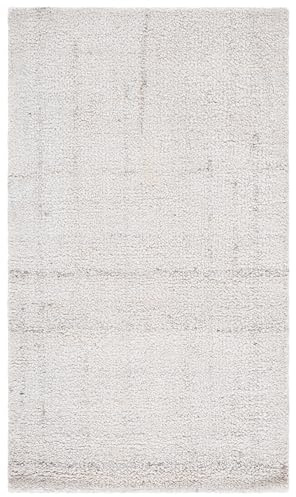 Safavieh Alfombra Contemporáneas para Sala de Estar, Comedor, Dormitorio - Abstract Collection, Pelo Corto, Avorio, 61 X 91 cm