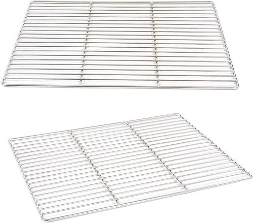 Grillrost 43 x 37,5 cm aus Edelstahl rostfrei und elektropoliert