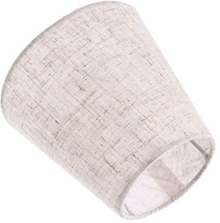 Für Büro, Zuhause, Zimmer, Lampenschirme, Lampenschirme aus Stoff, Clip-On-Glühbirne, Wandlampenabdeckung, Ersatz-Lampenschirm, Staubschutz, Kerzenhalter-Abdeckung für Tisch, Kronleuchter, Lampe, Hei