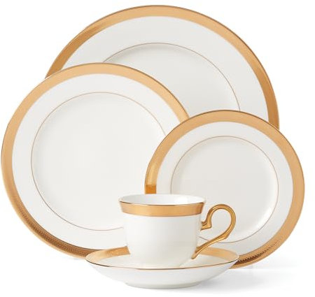 Lenox 896133 Lowell White 5-Piece Place Setting