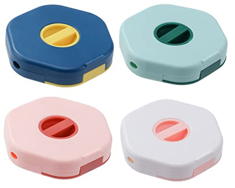 SHINEOFI 4Pièces Boîte de Rangement pour Câbles Enrouleur de Câble Portable avec Support de Téléphone Organisateur de Câbles pour Écouteurs Gestion Câbles