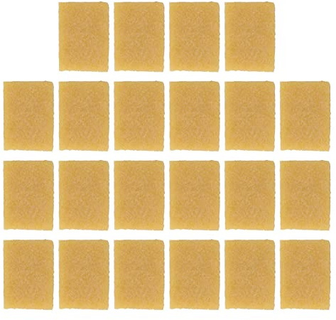 Gomma per cemento in gomma da 22 pezzi, gomma per rimozione colla per gomma modellabile quadrata riutilizzabile manuale per rimuovere adesivo da carta, vetro, pelle