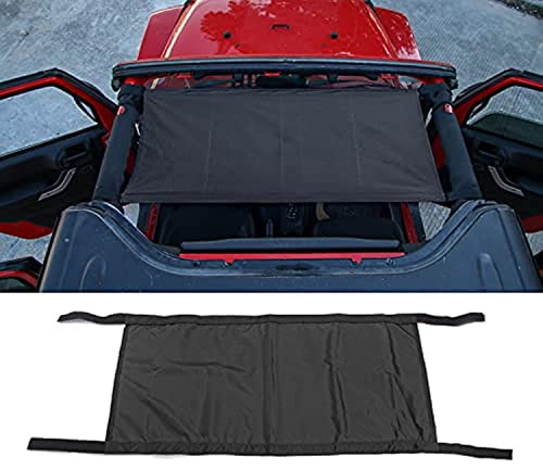 CheroCar Car Roof Hammock Compatible with Jeep Gladiator JT & Jeep Wrangler YJ, TJ, JK, JKU, JL, JLU 1987-2025 4-Door and 2-Door