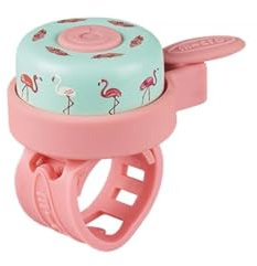 Micro® Klingel für Tretroller, Zubehör für Hupe, Roller oder Fahrrad (Flamingo)