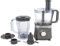 Salter EK5115GUNMETAL 2-In-1 Food Processor and Blender - 800W, 1.5L Bowl, 1.4L Blender Jug, Emulsifying, Dough and Chopping Blades, Slicing and Grating Discs, 2 Speeds & Pulse Function, Cosmos Grey