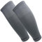 TAPEDESIGN - TUBES 1 Paar Fußball Stutzen (ohne Socken) Grau für Damen, Herren & Kinder - Fussball Sleeves für Schienbeinschoner - Fussball-Stutzen Knie lang - Fußball-Strümpfe (One-Size)