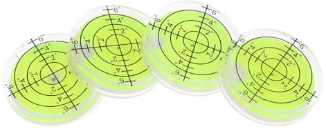 UKCOCO 4pcs Mini Surveyor Level High Precision Layout Measuring Tools Hand Level for Construction DIY