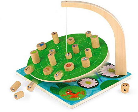 Janod - Waterlily Challenge - Jeu de Société - Jeu d'Adresse - Dès 6 Ans - J02690