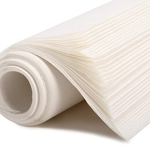 Toyvian Sumi Paper Ink Writing Chinese Calligraphy Rice Paper Xuan Paper Sumi Paper for School Brush Writing Drawing Supplies 50 Sheets