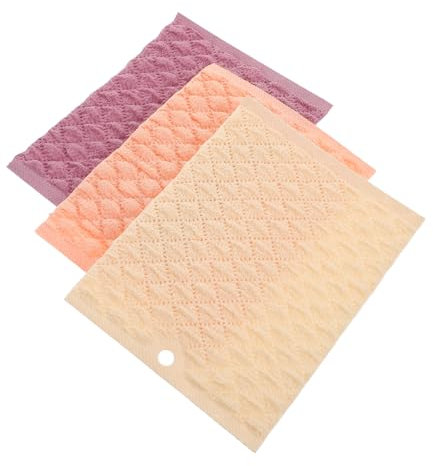 ULTECHNOVO 3 Paños De Burbujas para Lavar Platos Toallas De Cocina Paños De Limpieza para El Hogar Paños De Cocina para Limpiar Encimeras Lavar Platos Fregar Trapo De Limpieza De